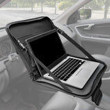 JOYTUTUS Steering Wheel Tray, Back Seat Headrest Tray for Eating Food and Drink, Work Table for Writing and Steering Wheel Lapto