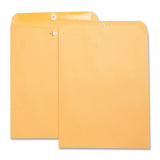 Business Source HeavyDuty Clasp Envelopes, 11.5 x 14.5 Brown