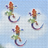 Konohan 6 Pcs Gecko Style Screen Magnets, Magnetic Flexible Double Sided Protector Screen Door Magnets, Decor for Sliding Door W