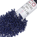 Miyuki Delica Seed Beads - Size 11/0 (1.6 mm), DB2143, Duracoat Navy Blue Opaque Dyed, 7.2 g, Approx. 1440 Beads, Made in Japan