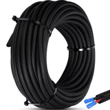 Sasylvia 1.5 x 20 ft Split Wire Loom Cord Protector Tubing Split Conduit Protector Tubing Convoluted Tube Flexible Electrical