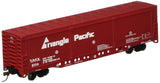 Bachmann Trains Evans AllDoor Box Car TRIANGLE PACIFIC HO Scale