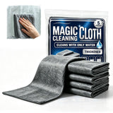 rexibuz 5Pcs Genie Magic Cleaning Cloth, XXL Microfiber Cleaning Cloths, Streak Free Lint Free Reusable Cleaning Rags for Glass,