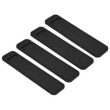 PATIKIL Felt Pen Case 12 Pack Pencil Bag Mini Pocket Protector Storage Sleeve Pouch Holder, Black