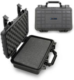 CASEMATIX 12 Waterproof Hard Case with Customizable Foam for Portable Electronics, Tools and Accessories Hard Shell Plastic C