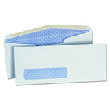 Universal UNV35203 #10 Commercial Flap OpenSide Security Tint Gummed Business Envelope White (500/Box)