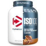 Dymatize ISO100 Whey Protein Powder Isolate, Chocolate Peanut Butter, 25g of Protein, 5 Pound, 5.5g BCAAs, Less Than 120 Cal., G