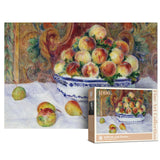 Antelope - 1000 Piece Puzzle for Adults, Still Life with Peaches, by Pierre-Auguste Renoir - Officially Licensed, Jigsaw Puzzles