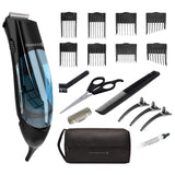 Remington Vacuum Haircut Kit, Vacuum Beard Trimmer, Hair Clippers for Men with Removable Hair Chamber and Dual Motor Power (18 p