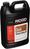 RIDGID 70830 Dark Thread Cutting Oil, 1Gal. LowOdor AntiMist Formulation Dark Pipe Threading Oil