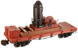 Bachmann Industries Log Skidder With Crate On 20' Log Car - Large G Rolling Stock (1:20 Scale)