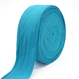 ZHFMLY 1.5 Inch Blue Herringbone Webbing - 12 Yards Cotton Twill Tape Ribbon for Sewing, Binding Trim, DIY Crafts, Gift Wrapping