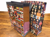 eVincE Set of 6 Bags, 2 Assorted informative Large Paper Bags with Interesting Designs for Party Favours