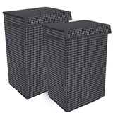 Shibui Stylish Foldable Laundry Bags Basket Hamper with Durable Handle for Everyday Chic Organization.