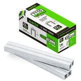 meite 22G71S38 22 Gauge 71 Series 3/8 Crown Wide 3/8 Leg Length Galvanized Staples for Upholstery Stapler 10,020 PCS/Box (5 Boxe
