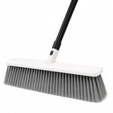 18 Inchs Push Broom Outdoor with 63inch Inchs Long Handle for Shop, Deck, Garage,Yard,Swimming Pool,Concrete Floor Cleaning,Heavy D