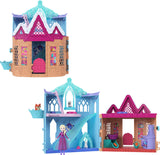 Mattel Disney Frozen Elsa Small Doll Playset w/ 10 Play Areas, 3 Animal Friends & 8 Accy, Storytime Stackers, Inspired by Animal