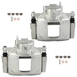 cciyu 18B5484 18B5485 Front Left & Right Brake Caliper with Bracket Fit For Chrysler For Town & Country 2013-2016,For Dodge For