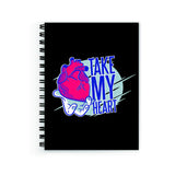 Plan To Gift Notebook For Students My Heart Notebook Wire Bound Spiral Printed Pages:160 (Size A5)