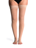 SIGVARIS Womens Style Sheer 780 Open Toe ThighHighs w/Grip Top 2030mmHg