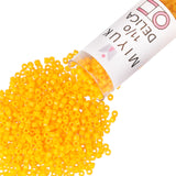 Miyuki Delica Seed Beads - Size 11/0 (1.6 mm), DB2103, Duracoat Opaque Light Squash, 7.2 g, Approx. 1440 Beads, Made in Japan
