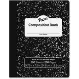 Roselle Paper CoComposition Book, Black/White Marble (37101)