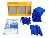 Stepstodo Eva Foam Base Ten Blocks Kit Without Thousand Cube, 130 Pieces
