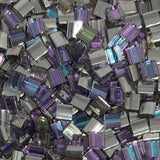Miyuki Tila Beads - 2 Hole Square Beads, 5x5x1.9 mm, 5 Grams Glass Beads (TL4574)