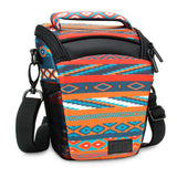 USA Gear DSLR Camera Case for Men and Women with Top Loading Accessibility, Adjustable Shoulder, Small Camera Sling Bag, Padded