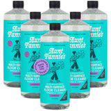 Aunt Fannie's Ultra Concentrated Floor Cleaner Vinegar Wash, Multi-Surface Floor Cleaner For Mopping, Makes 16 Gallons, Lavender
