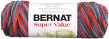Bernat Super Value Yarn, Ombre, 5 Ounce, Sedona Sunset