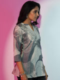 Libas Women'S Linen Straight Kurti (58167_Off White Off White 2Xl