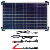 Optimate Solar Duo 40W, TM522-D4, 6-Step 12V / 12.8V 3.3A Weatherproof Solar Battery Saving Charger & maintainer