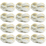 HOMBYS 12 Pack Super Bulky Giant Chunky Chenille Yarn for Crocheting,Fluffy Soft Large Tie Dye Plush Fuzzy Yarn for Hand & Arm K