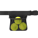 Nebudo Tennis Ball Band Holder Pickleball Tennis Balls Pickleballs Holding Accessory for Women Skirt Men Waist Hip Bags Accessories Pouch Sack Pickle Ball Bag Carrier Gadgets Gear Band Travel Pocket-New