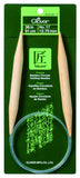 Clover Bamboo Circular Knitting Needles 36in/ No. 17, 36