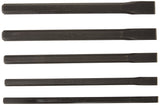 Mayhew 61512 Hardened Steel Long Cold Chisel Set, 5Piece,Black