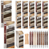 Fulmoon 30 Sets Back to School Thank You Gifts Appreciation Gifts Bulk Include Inspirational Retractable Bamboo Ballpoint Pens T