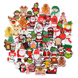 60pcs Christmas Silicone Focal Beads,Not Duplicated Rubber Beads for DIY Beadable Pen Keychain Bracelet Lanyard Making