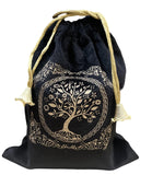 Indian Consigners Soft Velvet Pouch for Tarot, Altar, Rune, Gift, Crystal, jewelry Wrap Bags for Precious, Sacred and Spiritial