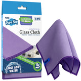PureSky Cleaning Cloth JUST ADD Water No Detergents Needed Streak Free Magic Ultra Microfiber Polishing Towel for Windows