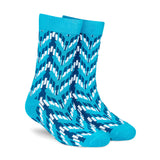 Dynamocks MenS And WomenS Combed Cotton Crew Length Socks (Pack Of 1, Multicolour, Free Size) (Posh)
