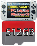 POWERNEWS 512GB RetroBat Game Card System for Handheld Game Console Windows OS, Game Card Retro Game Batocera System Emulator fo