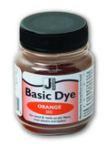 Jacquard Basic Dye .5oz - Orange - The Perfect Solution for Hard to Dye Materials - Wood - Reeds - Straw - Paper - Leather - Hem