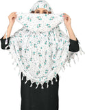 Sclout Soft Cotton Breathable Sun Protection Scarf For Women | Scarf Cum Mask | Universal Size | For Girl & Women | Light Weight