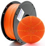 WISDREAM FlexiTough Flexible 3D Printer Filament Specifically for Printing Real-Game Bouncy Airless Basketball,High Rebound Flex