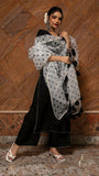 Anni Designer Women'S Rayon Blend Straight Solid Kurta With Pant & Dupatta (Dulala Black_S_Black_Small),Black,S,,,