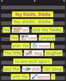 Teacher Created Resources Black 10 Pocket Chart (20744)
