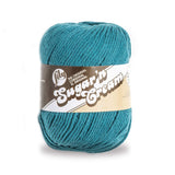 Lily Sugarn Cream Super SizeSolid Yarn, Teal
