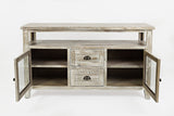 Artisan'S Craft 54'' Farmhouse Distressed Acacia Console Tv Stand